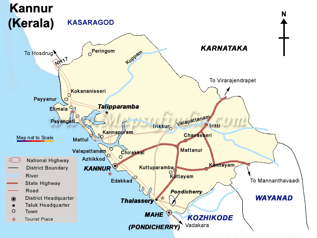 kannur Map